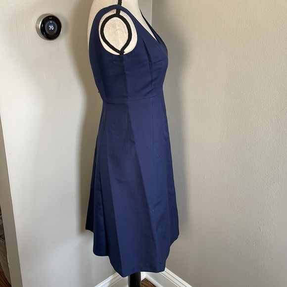 J. CREW navy dress - Picture 3 of 4